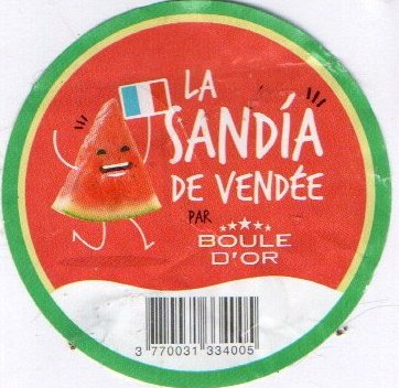 la sandia de vendee par boule d or 3770031334005