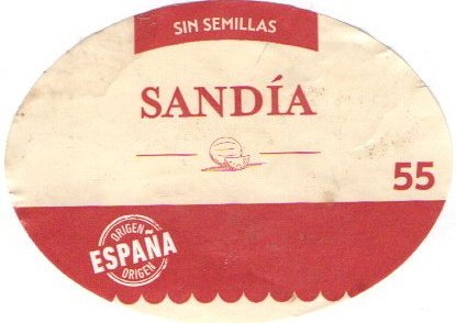sin semillas sandia 55 origen espana
