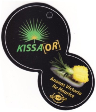 Kissa or ananas victoria ile maurice par avion kissao www.kissao.com 6091309250016
