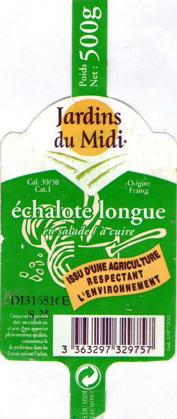 jardins du midi echalote longue origine france 3363297329757