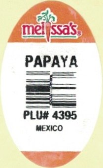 Melissa s papaya plu #4395 mexico