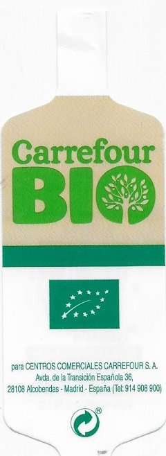 Carrefour bio ajo srping violeta origen espana 200g 8431876332216