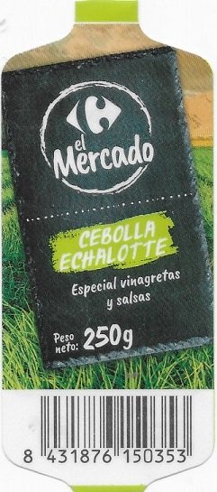 el mercado cebolla echalotte 250g 8431876150353 origen francia