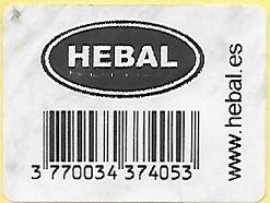 Hebal 3770034374053 www.hebal.es