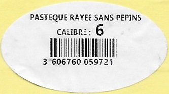 Pasteque rayee sans pepins calibre 6 3606760059721