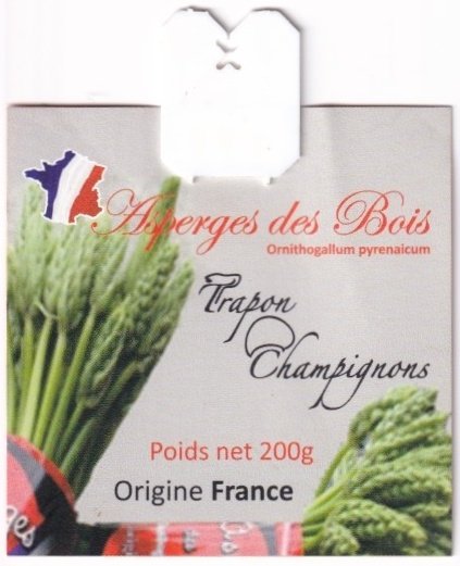 Trapon champignons asperges des bois 3760162140316