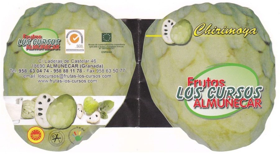Frutas los cursos sl almunecar chirimoya