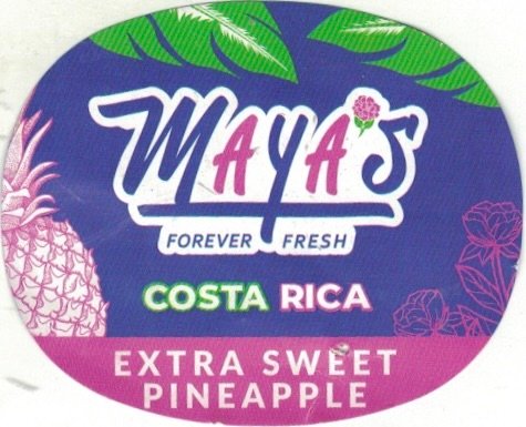 Maya s forver fresh costa rico extra sweet pineapple