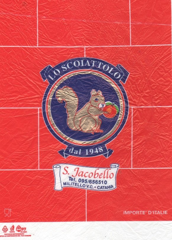 Lo scoiattolo dal 1948 s jacobello militello catania importe d italie