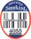sunkist south africa 4055 mandarin