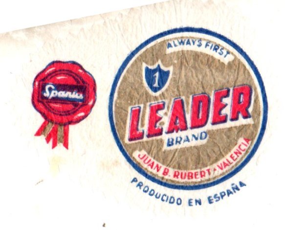Leader brand 1 always first juan b. rubert valencia producido en espana