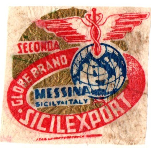 Globe brand seconda messina sicily italy sicilexport