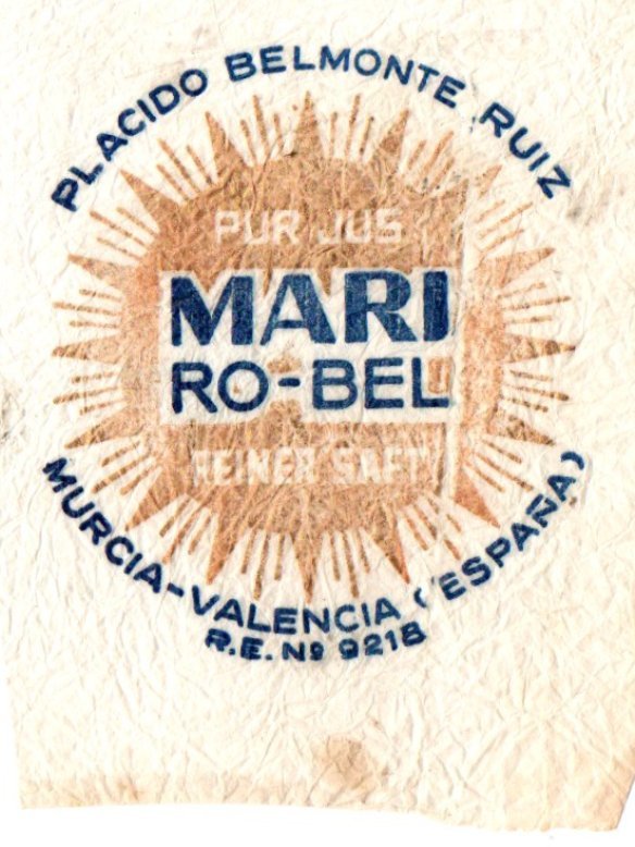 Mari-ro-bel placido belmonte ruizl murcia valencia importe d espagne