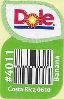 Dole #4011 banana costa rica 0610