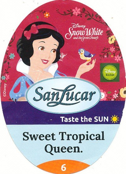 San lucar taste the sun disney snow white and the seven dwarfs sweet tropical queen 6 843063105407