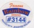 Famous rainbow brand #3144 packed by m.ennings rouac