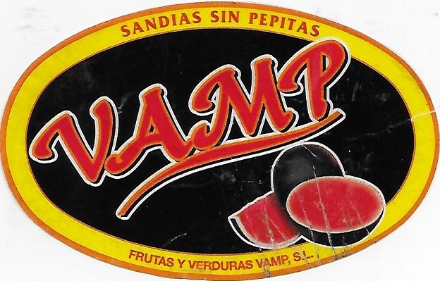 Vamp sandias sin pepitas frutas y verduras vamp sl