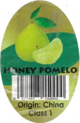 Honey Pomelo 6977483150000 origen: china class 1