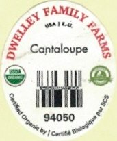 Dwelley Family Farms usa e.-u. cabtaloupe usda organic 94050