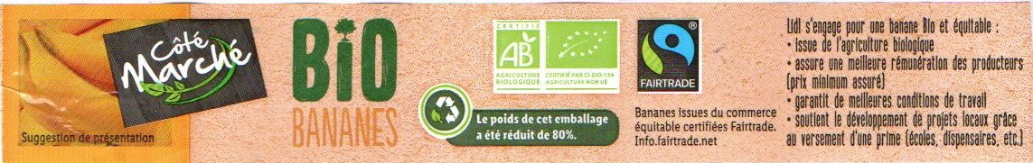 cote marche bio bananes certifie ab fairtrade