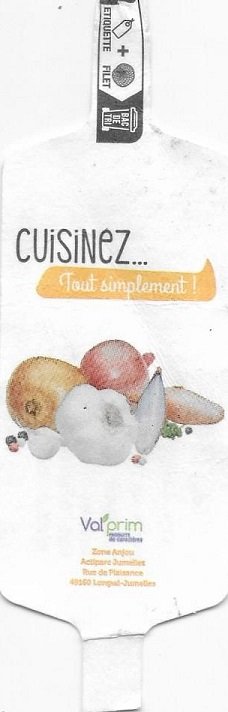 Val prim cuisinez tout simplement oignon rouge 1kg 334377010619 origine france