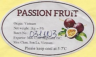 Passion fruit origin vietnam exporter moc chau highland jsc