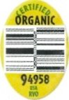 certified organic 94958 usa rvo