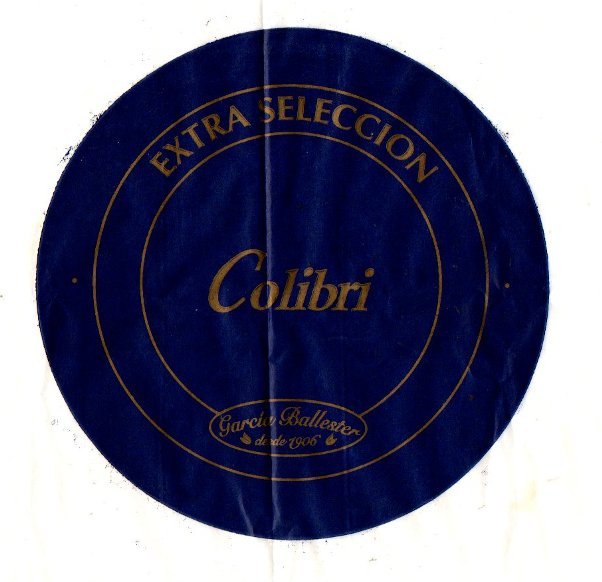 Colibri extra seleccion garcia ballester 1906