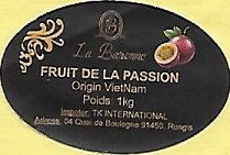 La baronne fruit de la passion origin vietnam