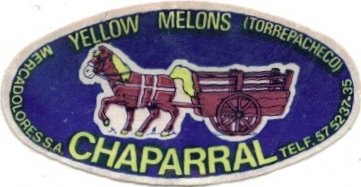 Chaparral yellow melons mercadolores s.a. (torrepacheco)