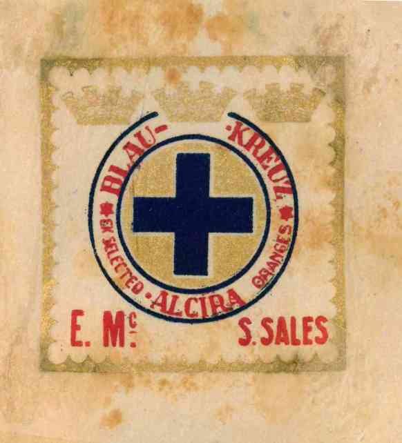 blau kreuz ex selected alcira oranges e.m s. sales