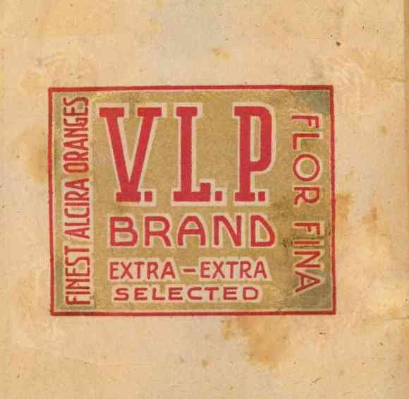 V.l.p. brand finest alcira oranges flor fina extra extra
