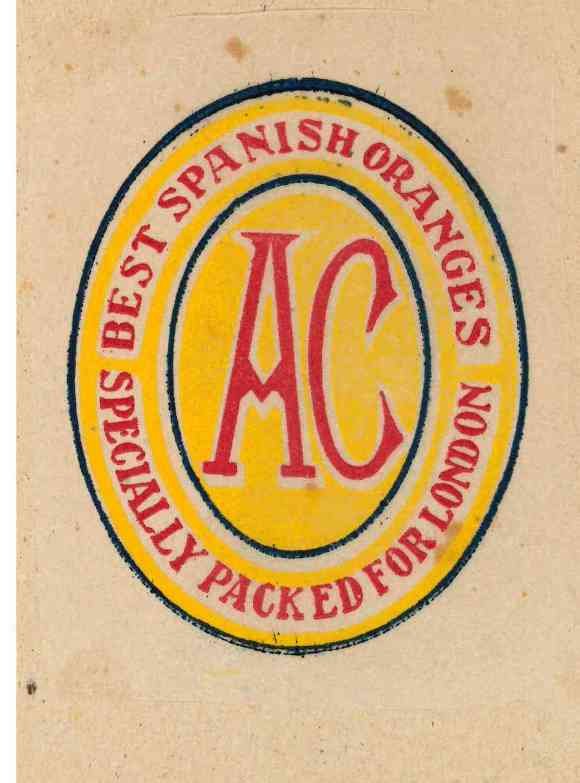 ac best spanish oranges specially pack ed for london