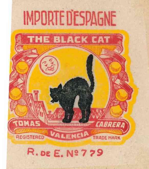 The black cat tomas cabrera valencia re 779 importe d espagne