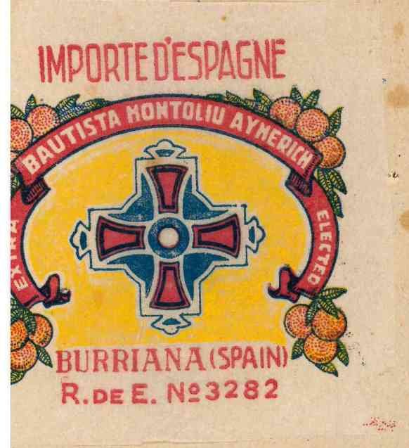 Bautista montoliu aymerich extra selected burriana spain re 3282