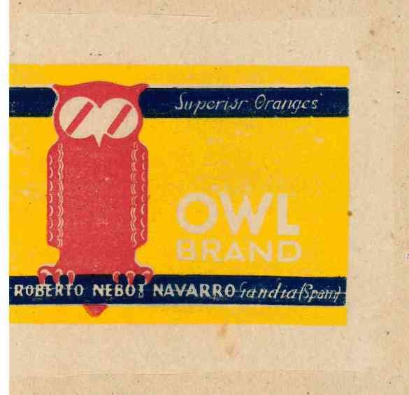 owl brand roberto nebotnavarro gandia spain
