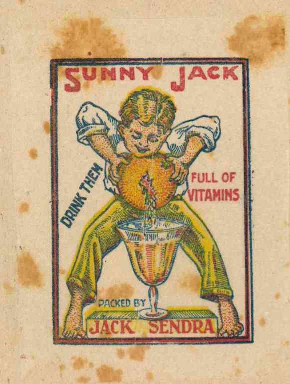 sunny jack drink them full of vitamines packed  by jack sendra