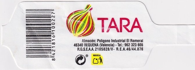 Tara requena valencia 8421816100227