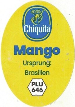 Chiquita mango ursprung: brasilien plu 646