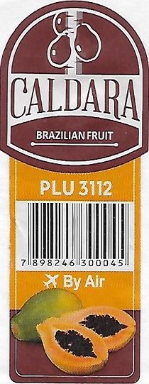 Caldara brazilian fruit plu 3112 7898246300045 by air