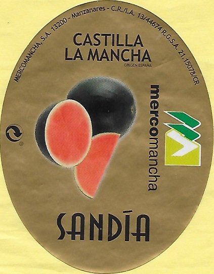 Castilla la mancha origen espana mercomancha sandia