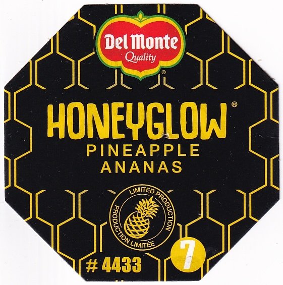 Del monte quality honeyglow pineapple ananas #4433 7 sustainably grown certified 5050372130503