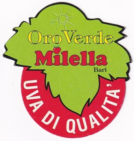 Milella bari oro verde uva di qualita