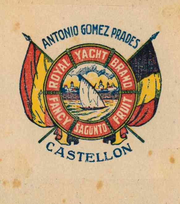 Royal yacht brand sagunto antonio gomez prades castellon
