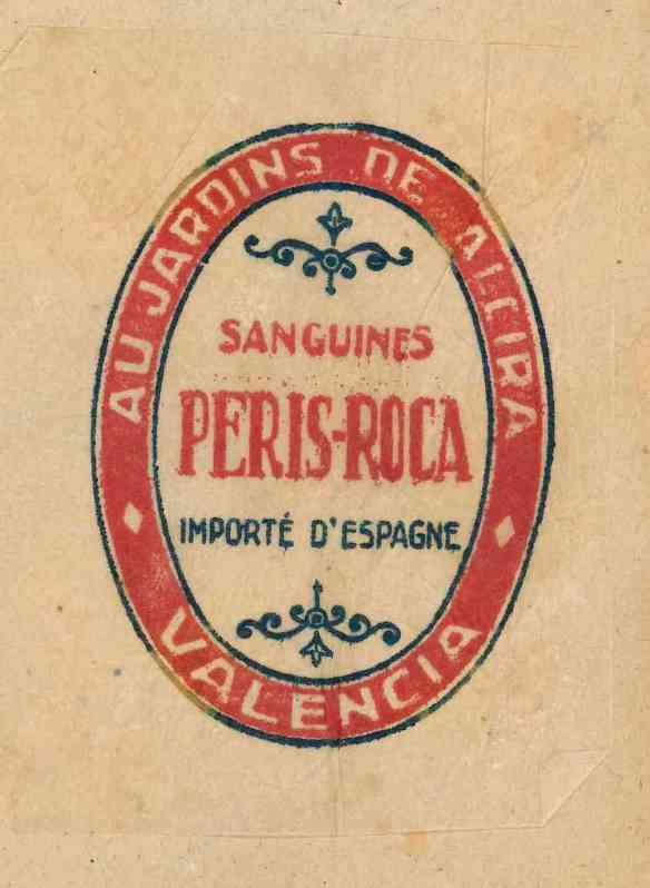 sanguines peris-roca au jardinsde alcira valencia importe d espagne
