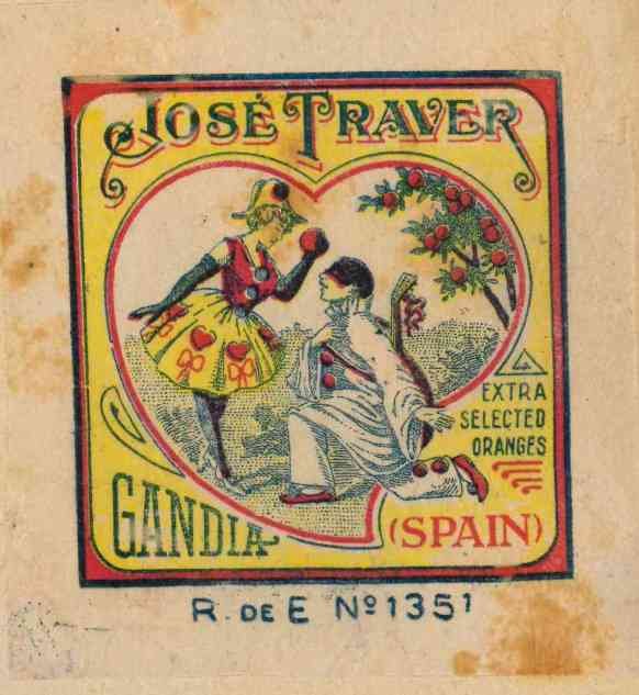 Jose traver extra selected oranges gandiare 1351 spain