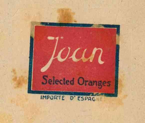 Joan selected oranges importe d espagne