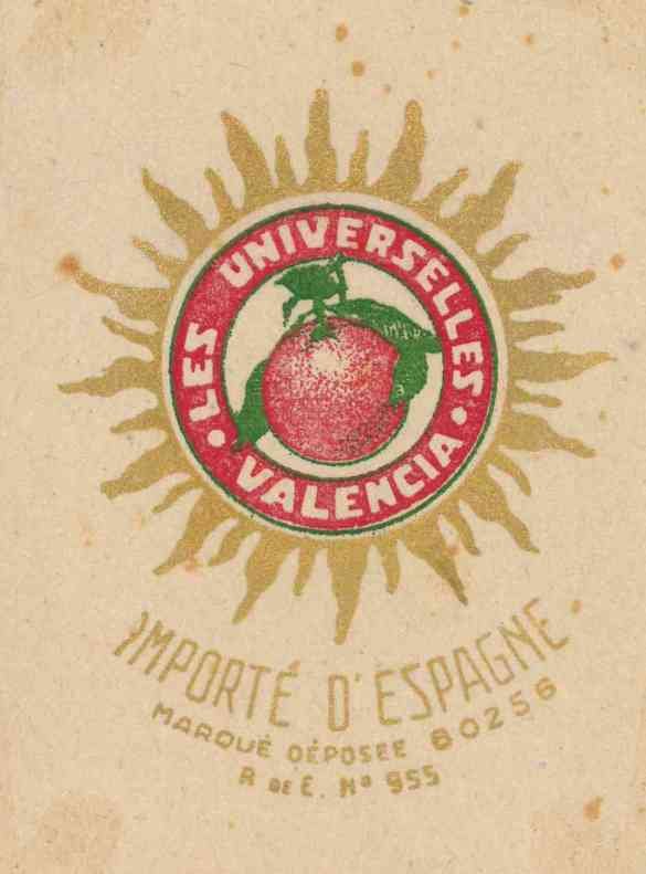 Les universelles valencia re 955 importe d espagne