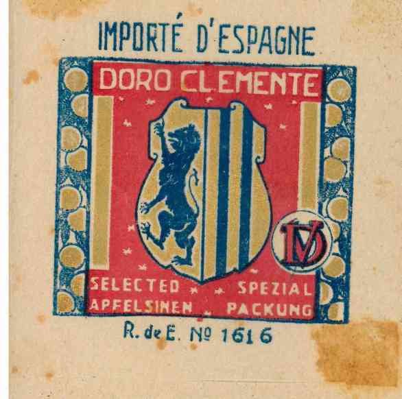 Doro clemente selected spezial apfelsinen packungre 1616  importe d espagne