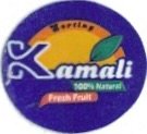 Kamali zerting 100% natural fresh fruit